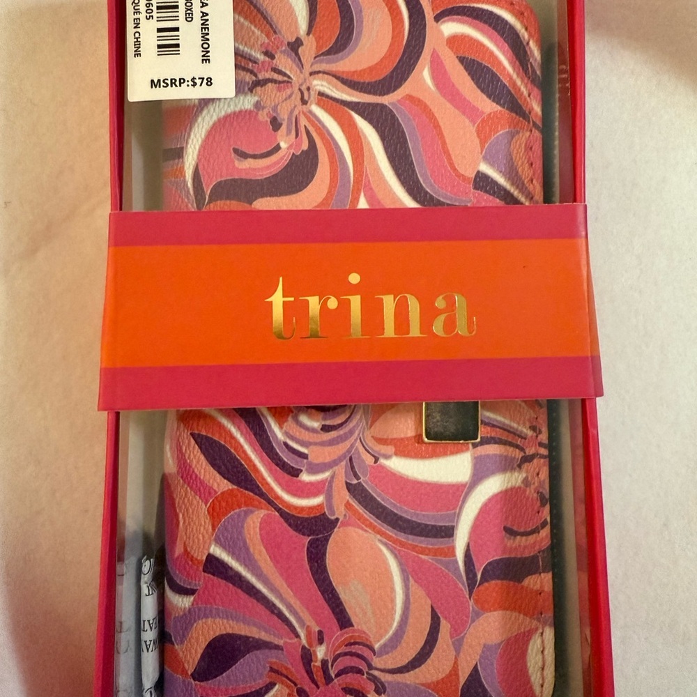 TRINA TURK ZIP WALLET NIB